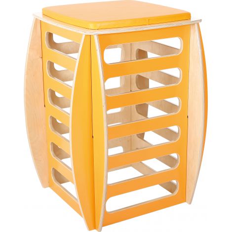 Cub Gimnastică Moje Bambino, Lemn și Saltea PVC