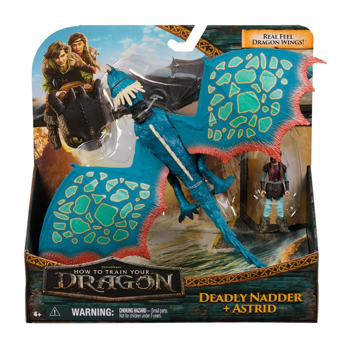 Set Figurine DreamWorks Dragons Astrid & Deadly Nadder