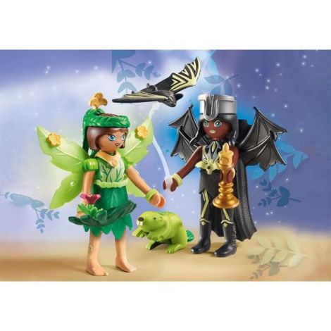 Playmobil Zâne Forest și Bat cu Animale - imagine 3