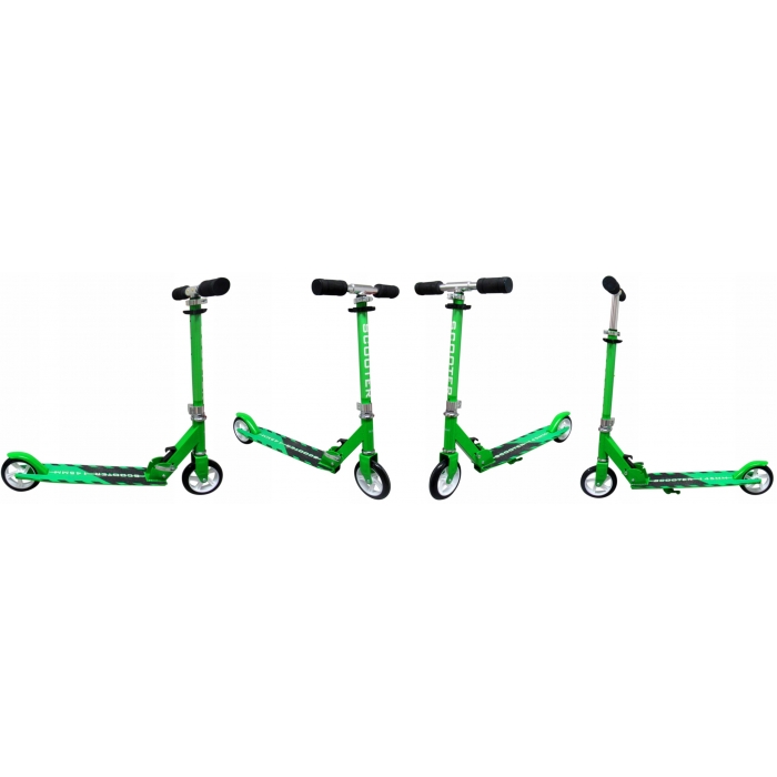 Trotineta R-Sport H6 Verde Pliabila, Frana Picior
