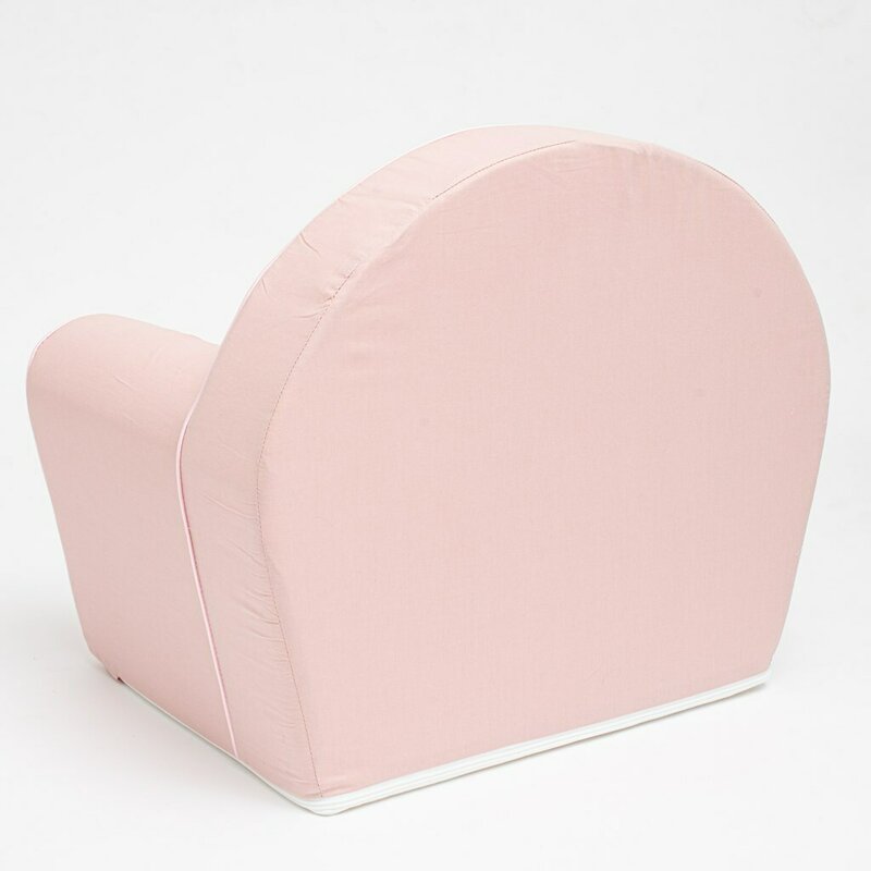 Fotoliu New Baby Pinneaple Pink, din burete moale