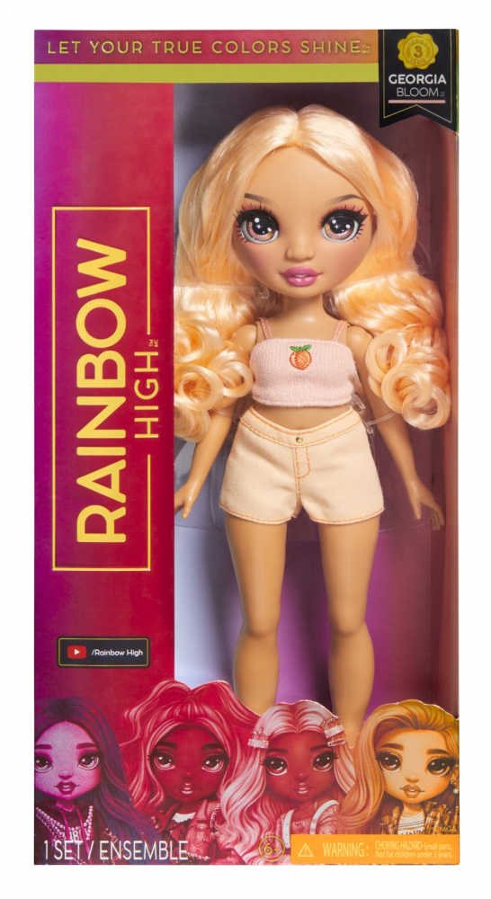 Papusa Rainbow High Georgia Bloom | Creativitate & Stil