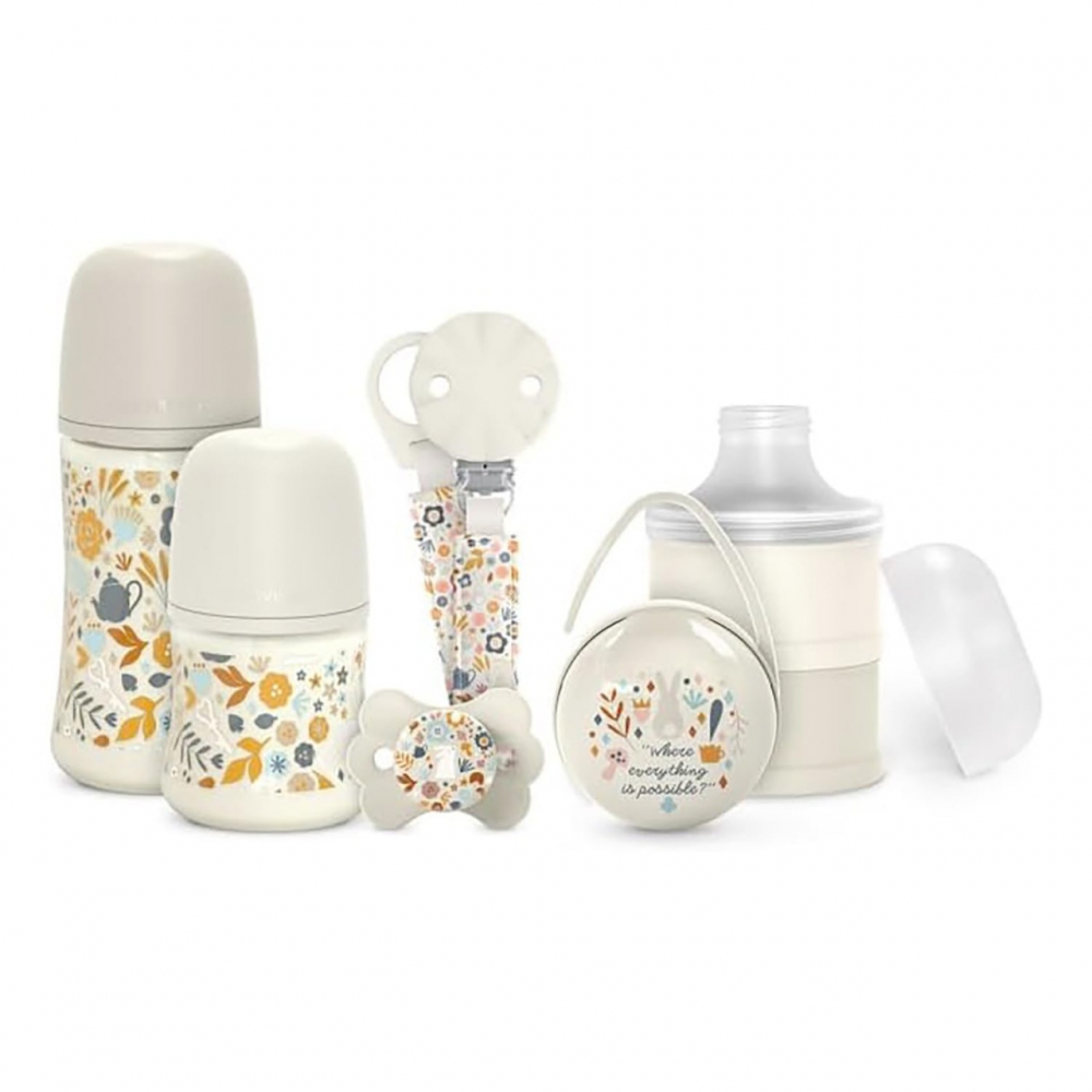 Set cadou Suavinex Wonderland 6 piese bej - imagine 2