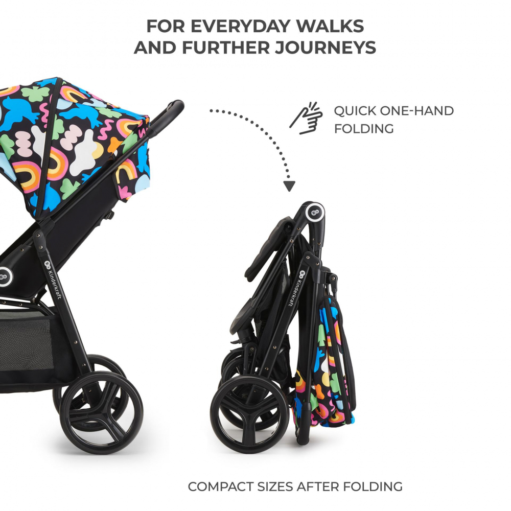Kinderkraft Grande Plus - Carucior oras 0-22kg - imagine 7