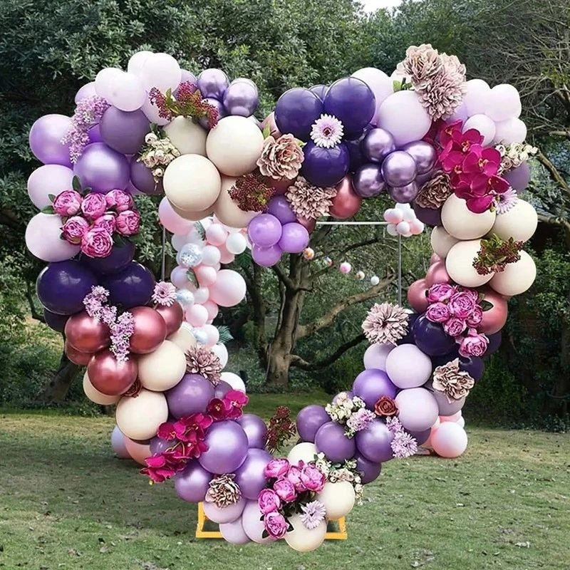 Arcada Inima Aurie Procart | Decor Evenimente - imagine 8