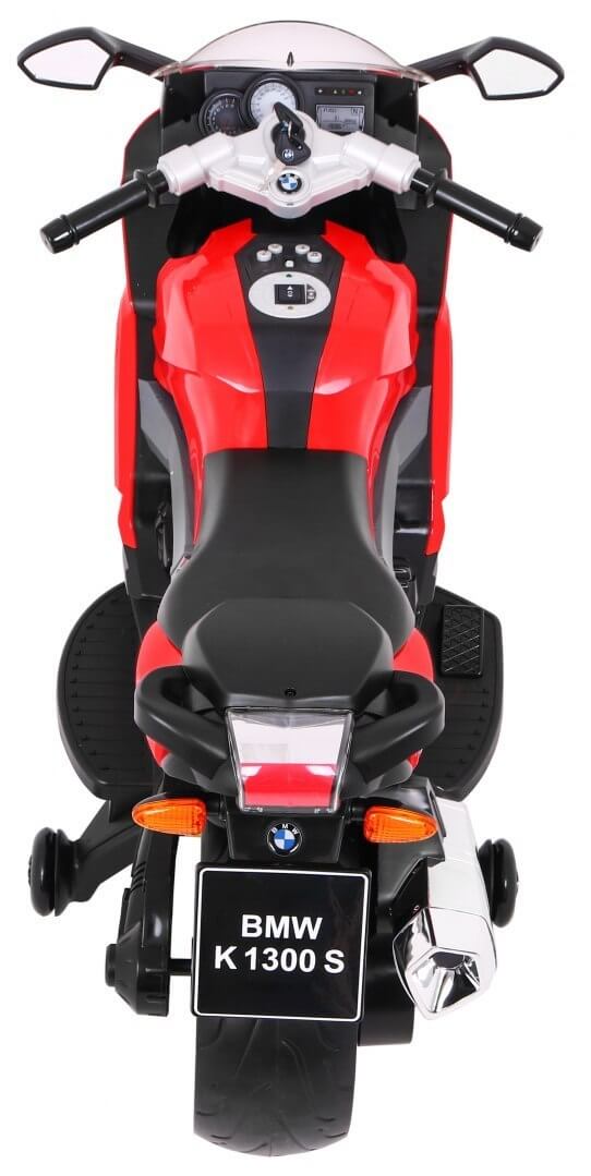 Motocicleta Electrica BMW K1300S Rosu pentru Copii - imagine 3