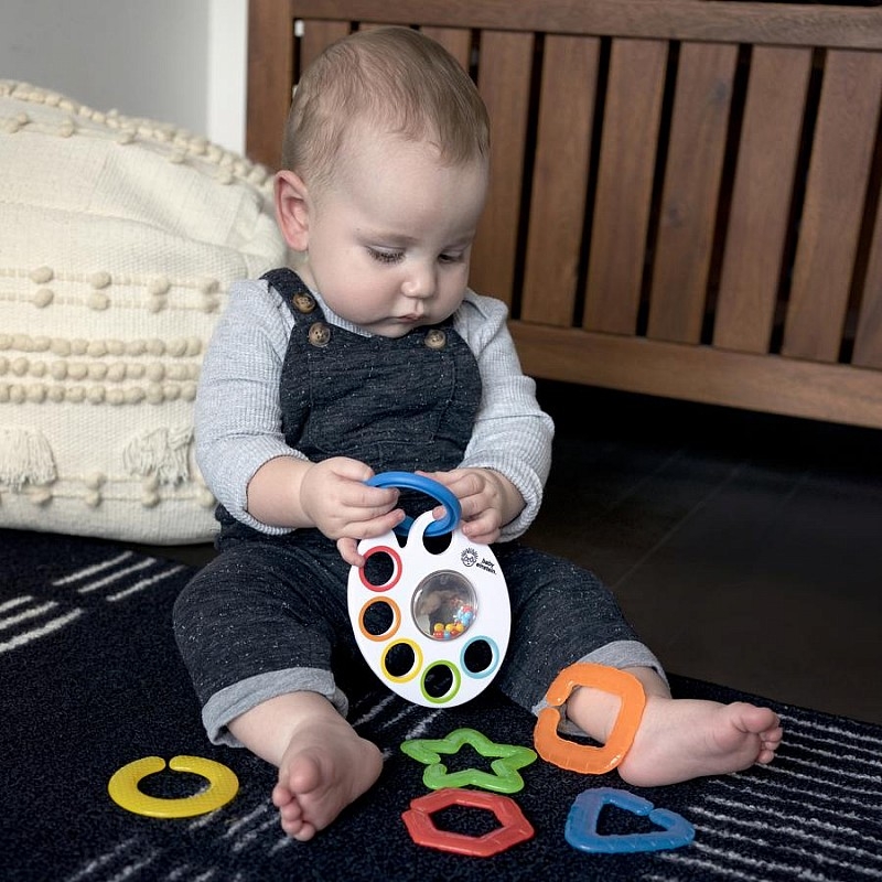 Jucarie Zornaitoare Bright Starts | Inele Multicolore - imagine 2