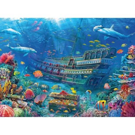 Puzzle Ravensburger Comoara Subacvatica 200 piese