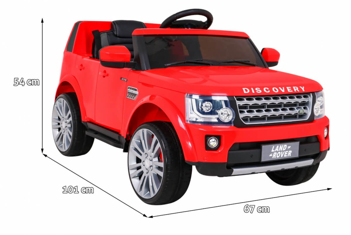 Masinuta Electrica Land Rover Discovery Rosu - imagine 2