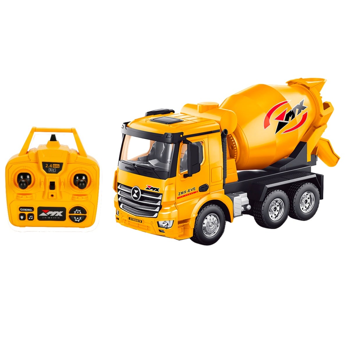 Betontiera RC Suncon 1:18 cu Telecomanda și Lumină