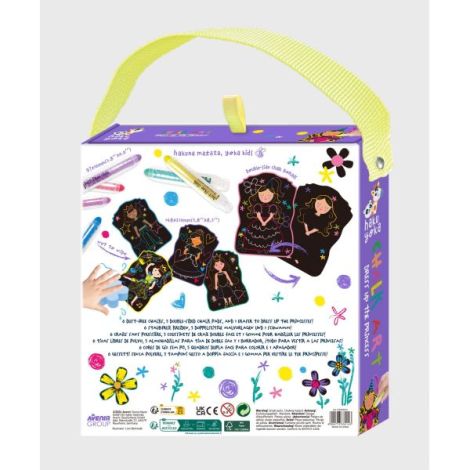 Set Portabil Desen Creta Printesa Avenir - imagine 2