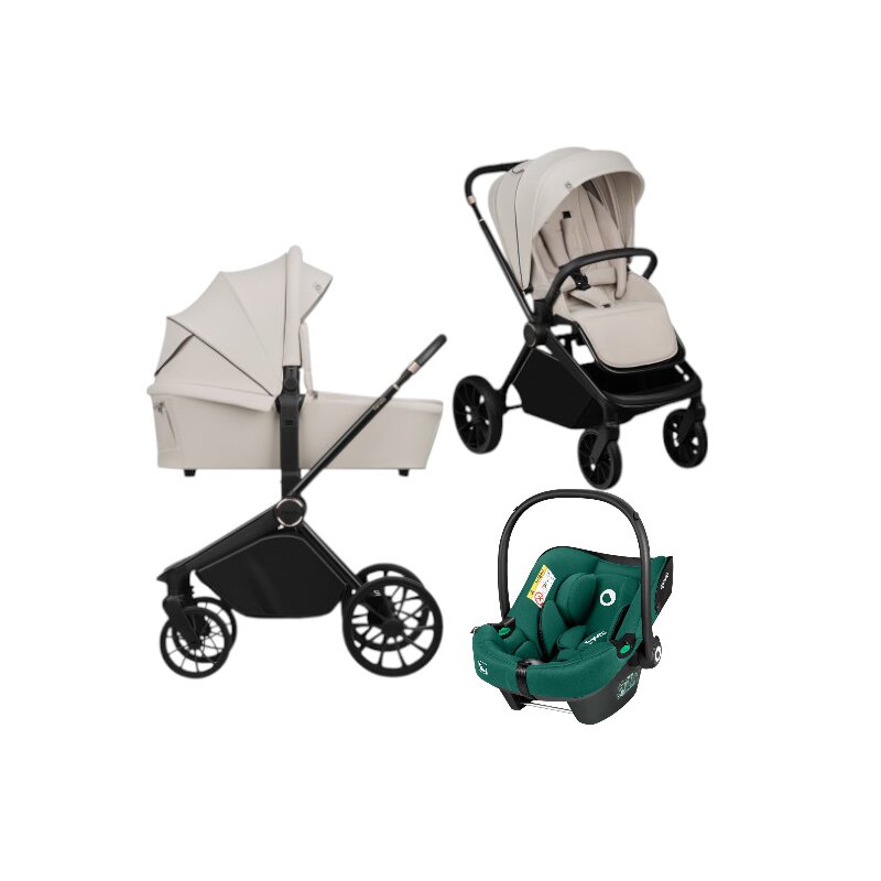 Lionelo Mika Plus 3 in 1 - Carucior Premium ADAC