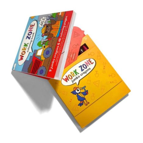Ooly Set Colorat Constructii Portabil - 48 Pagini + 9 Creioane - imagine 4