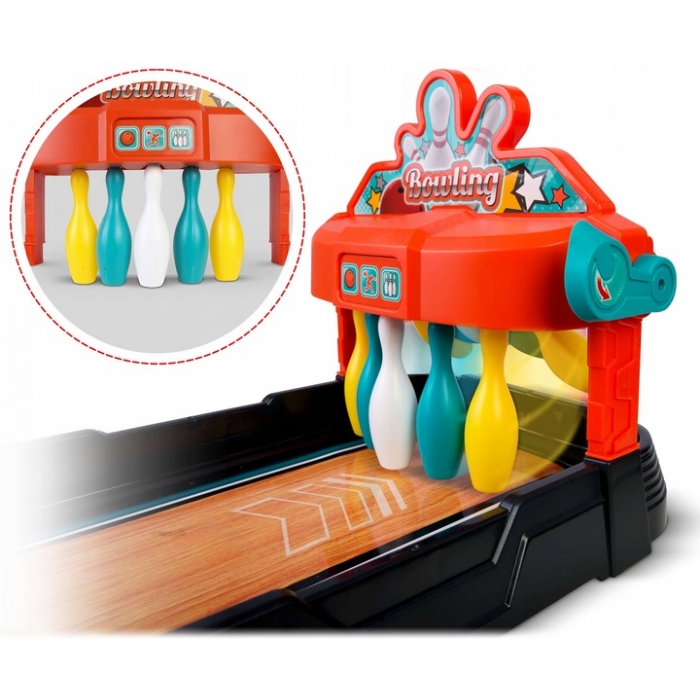 Pista Bowling Ricokids pentru Copii cu Popice - imagine 2