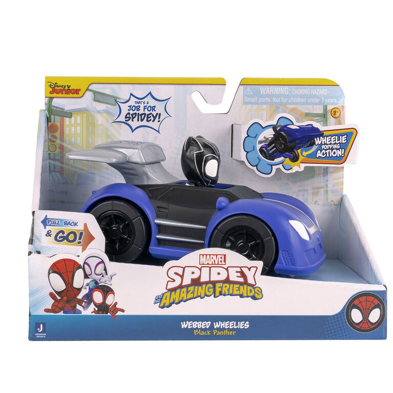 Masinuta Black Panther Pull Back Spidey