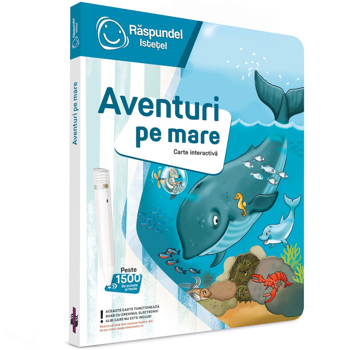 Raspundel Istetel: Aventuri pe mare, Carte interactiva