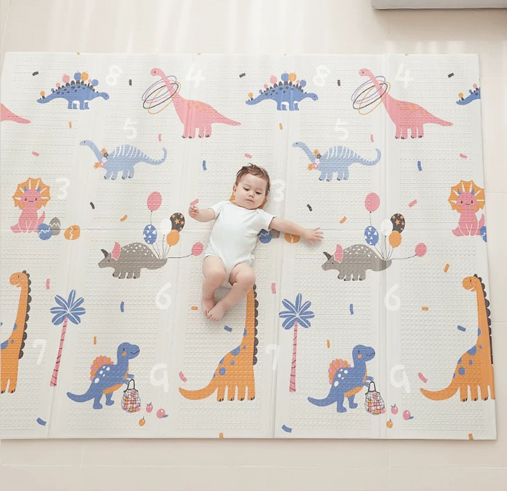 Covor NiceKids Dino 150x200cm Pliabil XPE - imagine 9