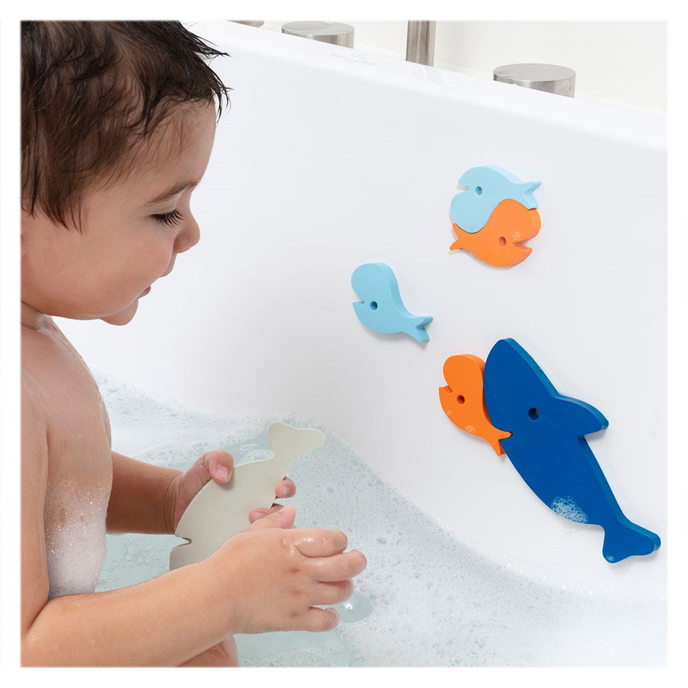 Puzzle Baie Rechinii Quut Toys - Joc Educativ Apă - imagine 3