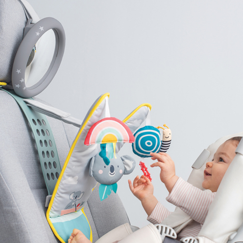 Jucărie Auto Koala Taf Toys cu Oglindă Retrovizoare - imagine 3