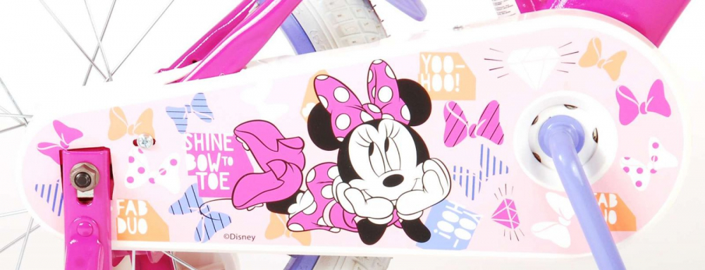 Bicicleta Minnie Mouse Eandl | 4-6 ani - imagine 6