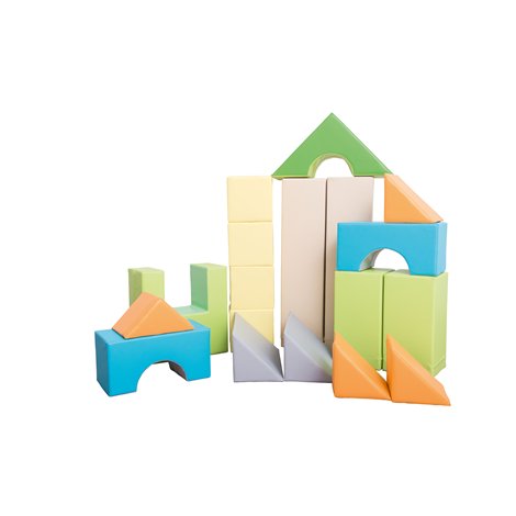 Set 18 blocuri spuma Moje Bambino Oeko-Tex