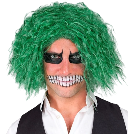 Peruca Joker Verde Widmann | Costum Carnaval - imagine 2