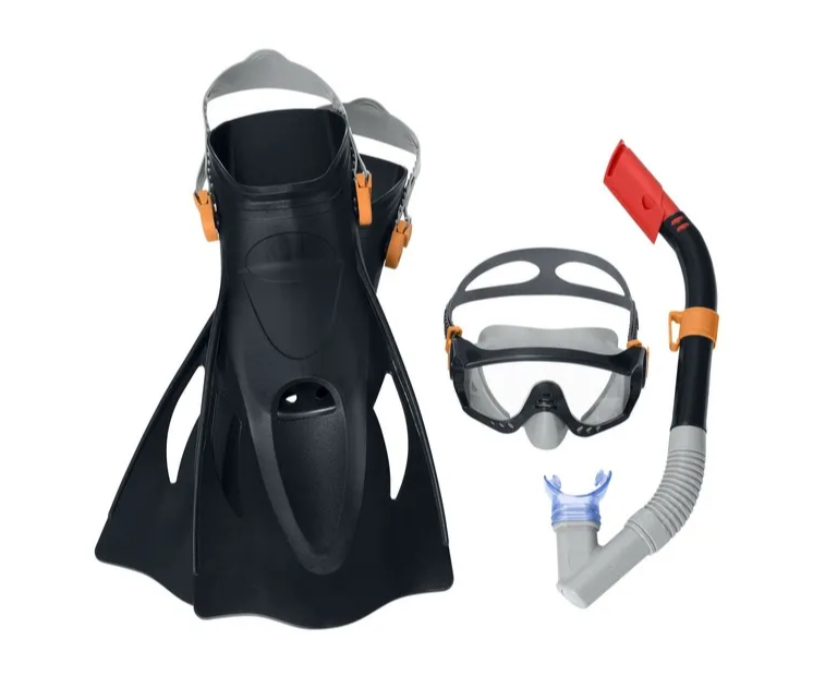 Set Snorkel Bestway Masca + Aripioare Scufundări - imagine 4