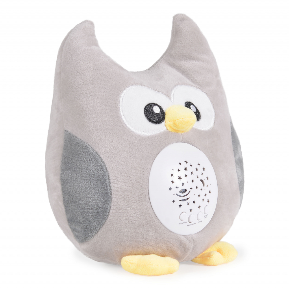 Moni Friendly Owl Lampa Veghe Sunete Albe - imagine 2