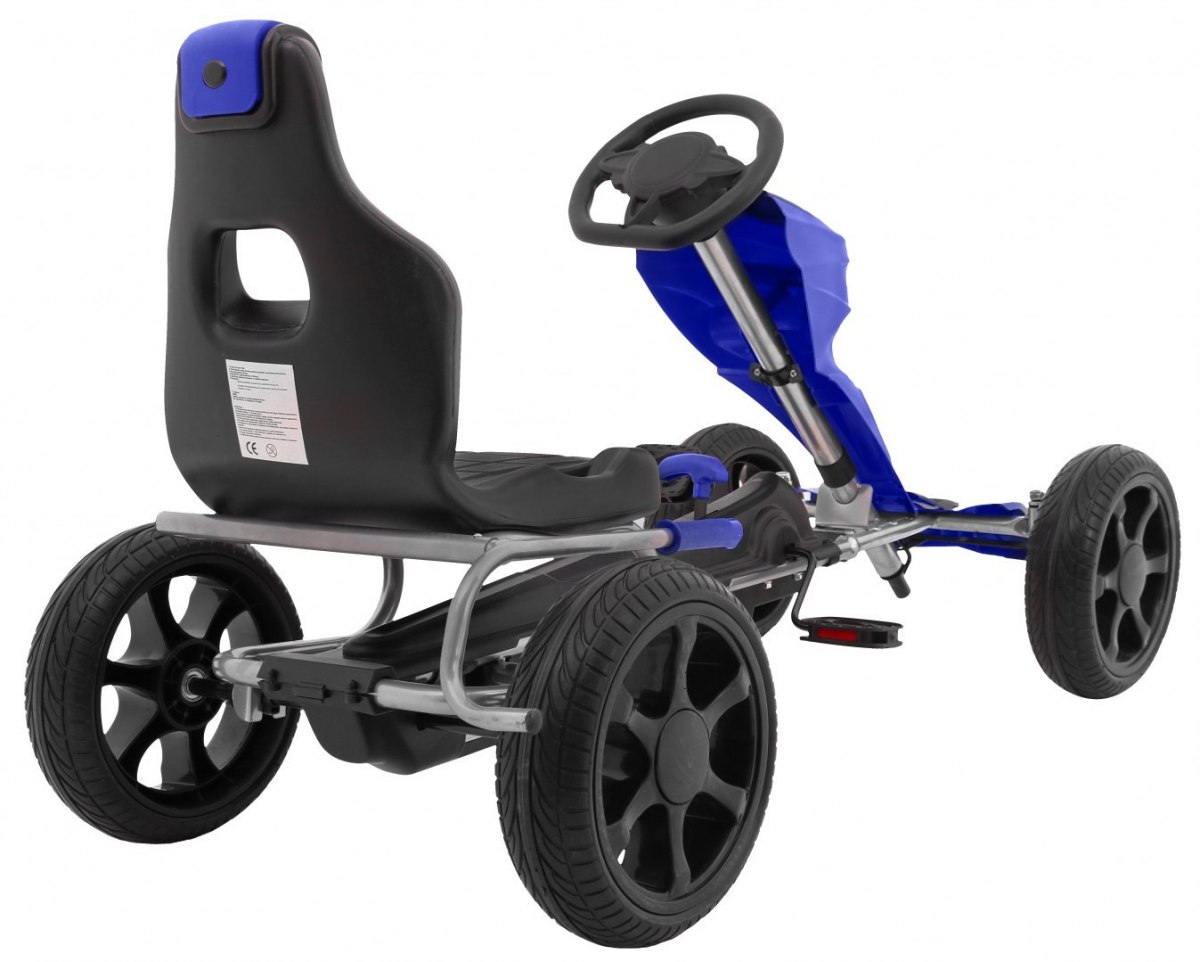 Kart Pedale Albastru Grand Ride | Autokids - imagine 7