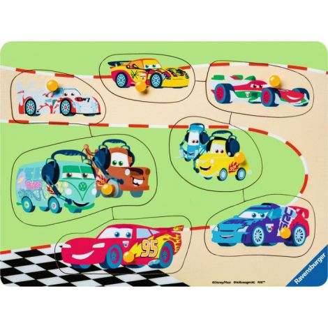 Puzzle Lemn Cars, 7 Piese, Ravensburger - imagine 2