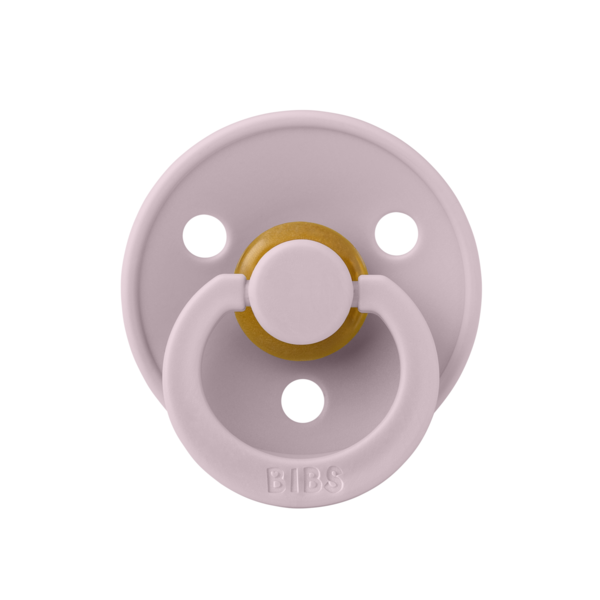 Suzeta BIBS Colour Latex, 0 luni+, Dusky Lilac - imagine 2