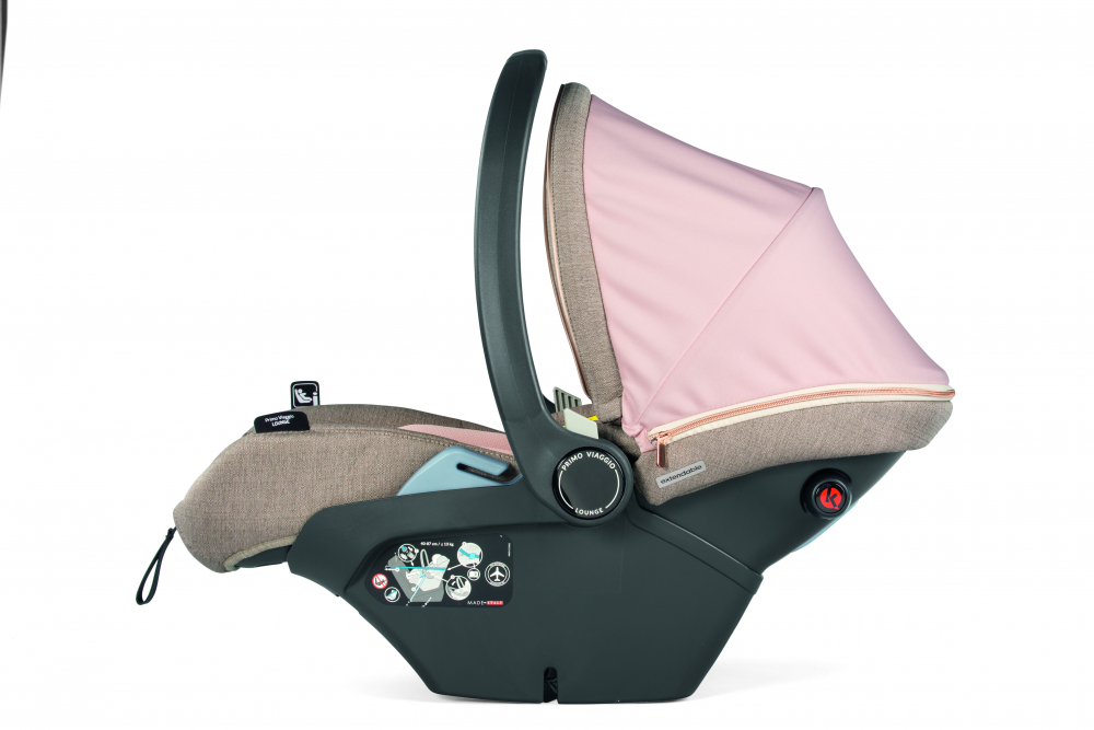 Carucior 3 in 1 Peg Perego Book Lounge Bej Roz - imagine 4