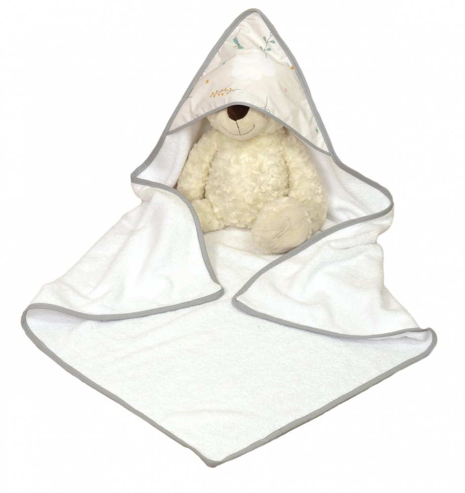 Prosop Bebe Amy Bumbac cu Gluga 75x75
