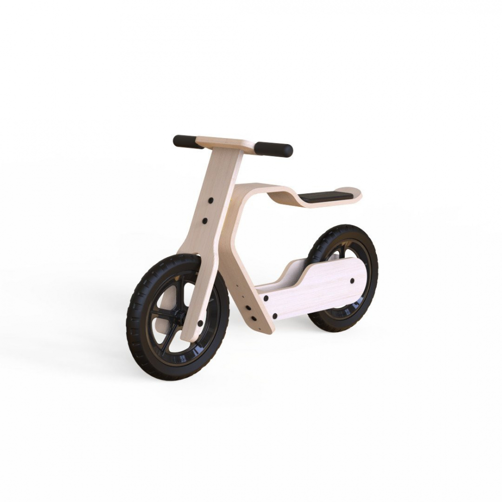 Bicicleta lemn fara pedale RideMe MamaToyz