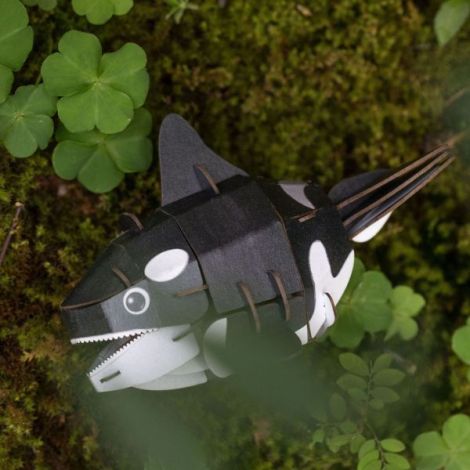 Puzzle 3D Sunet Orca Mieredu - imagine 8