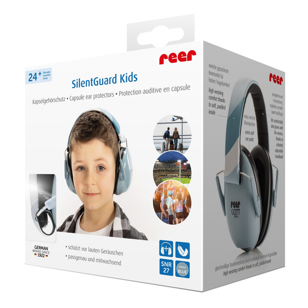 Reer SilentGuard Kids - Casti Antifonice Albastru