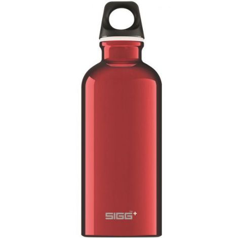 SIGG Traveller Red 0.4l - Bidon Aluminiu Elvețian