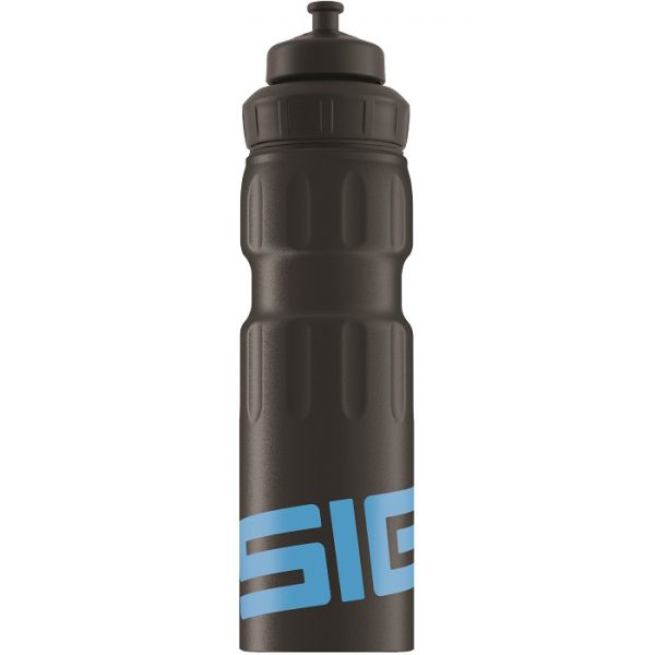 Bidon Sigg 0.75L Black Blue, Aluminiu Sport