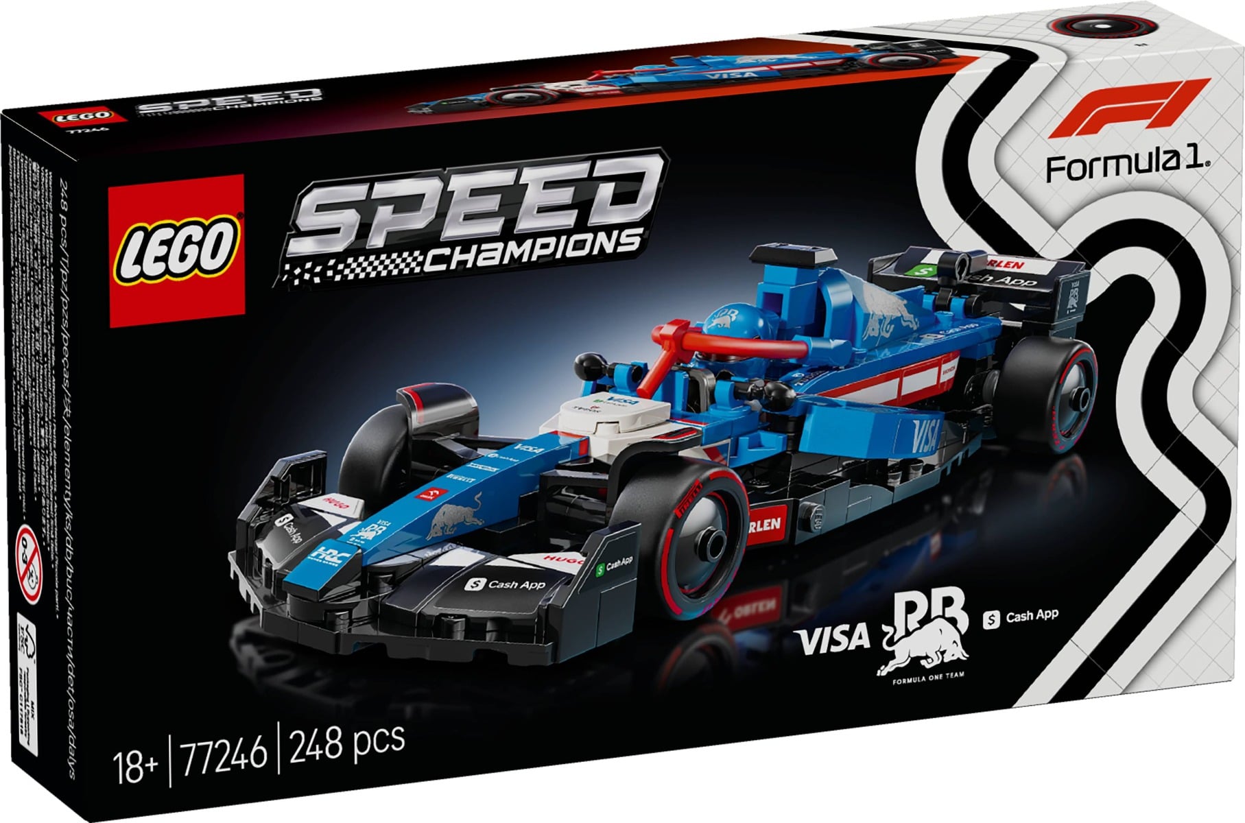 LEGO Speed Champions F1 Visa Cash App RB