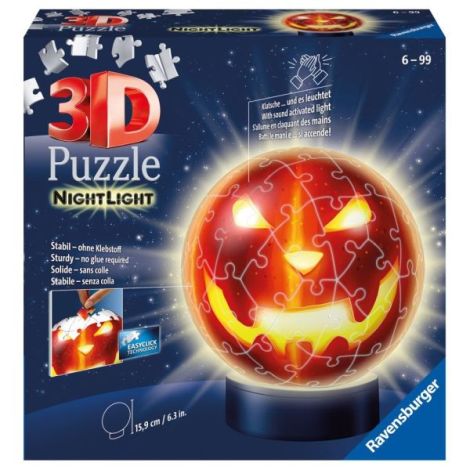 Puzzle 3D Luminos Halloween Ravensburger 72 piese - imagine 2