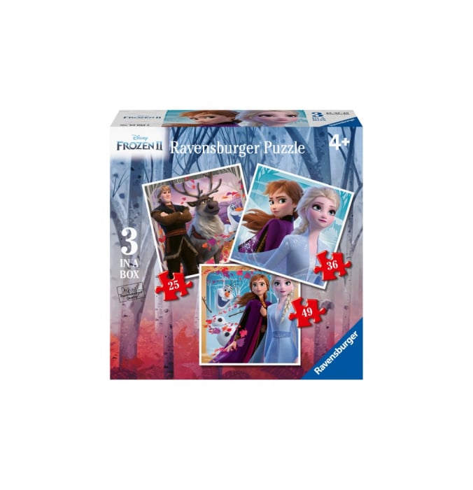 Puzzle Ravensburger Frozen II - Distractiv și Educativ