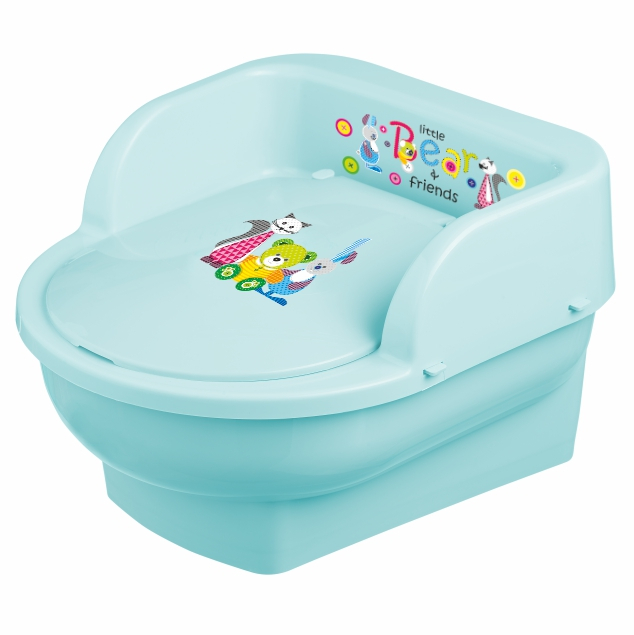 Olita copii Bear Friends Mint Maltex Baby - imagine 4