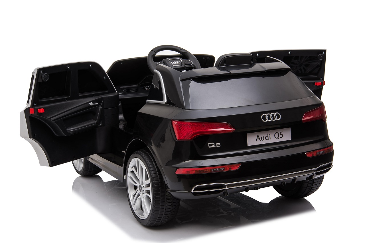 Masinuta Electrica Audi Q5 Politia, Negru - imagine 6