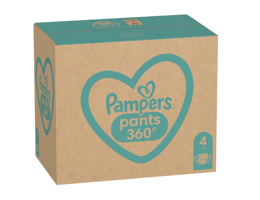 Scutece Pampers Pants XXL, 9-15 kg, 176 buc - imagine 7