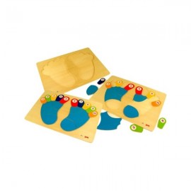 Puzzle Piciorusele Goki | Dezvoltare Creativă - imagine 2