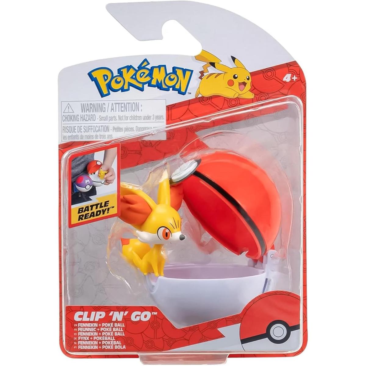 Pokemon Clip N Go Fennekin Figurină