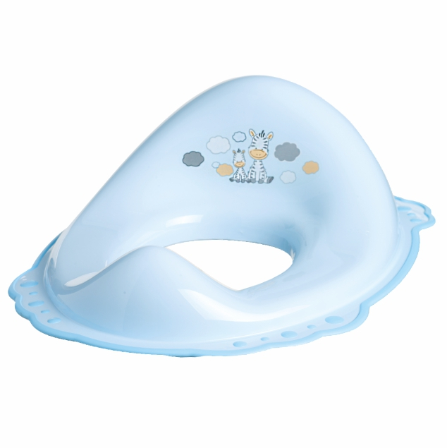 Reductor Toaleta Maltex Zebra Blue Antiderapant - imagine 2
