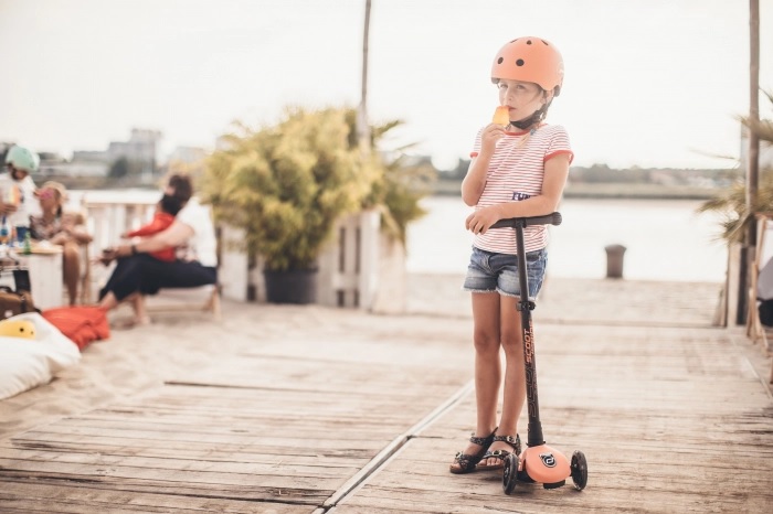 Trotineta Scoot and Ride Highwaykick 3 LED Peach - imagine 4