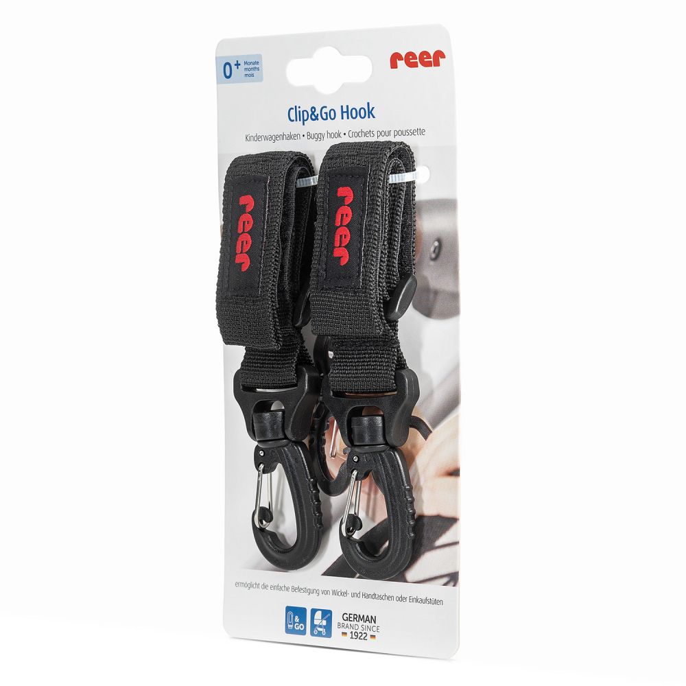 Reer ClipGo Hook - Carlige practice pentru carucior - imagine 2