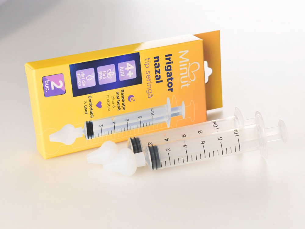 Set 2 Irigatoare Nazale Minut | Igienă Optimă
